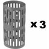 Momo Lot De 3 Manchons De Protection Gris Pour Troncs D'arbre -Jardin Doux Soldes Magasin 100267757 1