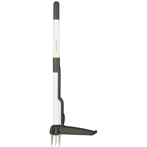Fiskars Désherbeur, Longueur: 90 Cm, Manche En Acier Inoxydable/Poignée En Plastique, Noir/Blanc, Light, 1020127 3 Fiskars Désherbeur, Longueur: 90 Cm, Manche En Acier Inoxydable/Poignée En Plastique, Noir/Blanc, Light, 1020127
