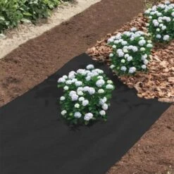 Feutre Toile De Paillage 1M X 30M Noir -Jardin Doux Soldes Magasin 11031766 3