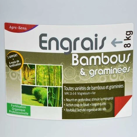 Engrais Organique Bambous Et Graminées. Seau 8 Kg 4 Engrais Organique Bambous Et Graminées. Seau 8 Kg – Image 2