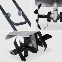 VOLTR - Motobineuse électrique 750W - 4 Fraises Et Largeur De Travail De 32cm. Culture De La Terre. Motoculteur Potager -Jardin Doux Soldes Magasin 11485477 4