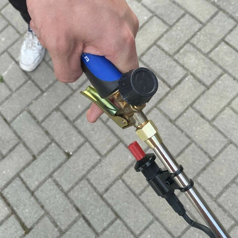 Kemper Brûleur De Mauvaises Herbes / Brûleur à Gaz Allumage Piézo Tuyau De Gaz 10M Régulateur De Pression 4 Kemper Brûleur De Mauvaises Herbes / Brûleur à Gaz Allumage Piézo Tuyau De Gaz 10M Régulateur De Pression – Image 3