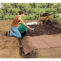 Toile De Paillage Bio-Mulch En Feutre, 1,5 X 10 M, Qualité Professionnelle GartenMeister -Jardin Doux Soldes Magasin 15045256 2