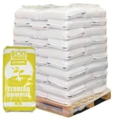 Terreau économique Universel 100% Naturel 57 Sacs 40 Litres Pour Fleurs Arbustes