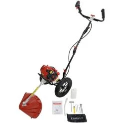 Débroussailleuse à Roues Thermique SEMI-PROFESSIONNELLE, 51.7 Cm3, 1.8 CV -Jardin Doux Soldes Magasin 16641767 5