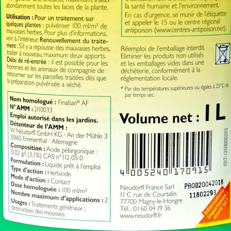 Désherbant Polyvalent Express Prêt à L'emploi Tous Usages - Pulvérisateur 1 Litre 7 Désherbant Polyvalent Express Prêt à L'emploi Tous Usages - Pulvérisateur 1 Litre – Image 5