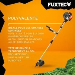 Débroussailleuse Thermique 4 Temps - FUXTEC FX-4MS131 - 31cm3 1 CV -Jardin Doux Soldes Magasin 24483494 5