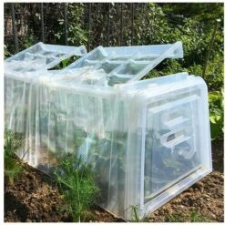 Modulo Lot De 3 Tunnels Modul'o 60 (79x59x50cm) + 1 Jeu De 2 Embouts + 1 Lot De 10 Piquets De Tunnel -Jardin Doux Soldes Magasin 28991781 4