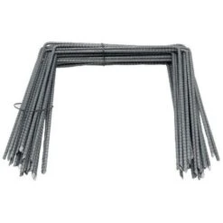 Lot D'Agrafes Pour Toile De Paillage 20 X 20 X 20 Cm - Lot De 10 Pièces