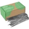 100x Sardines Piquet - Pack De 100 Agrafes Paillage En Acier Galvanisé - Fixation Bache, Tente, Grillage, Cloture -Jardin Doux Soldes Magasin 29784928 1