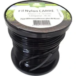Fil Nylon Carré 3,3 Mm - 45 M FNY065 JR