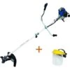 HYUNDAI Débroussailleuse Thermique 32 Cm3 + Harnais + Visière HDBT32AC -Jardin Doux Soldes Magasin 30481465 1