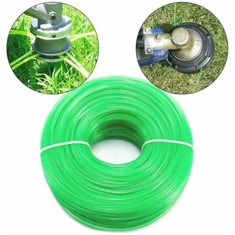 Rouleau De Fil Débroussailleuse Universel Rond Diamètre 2,4mm Longueur 14m Vert Coupe Bordure 3 Rouleau De Fil Débroussailleuse Universel Rond Diamètre 2,4mm Longueur 14m Vert Coupe Bordure