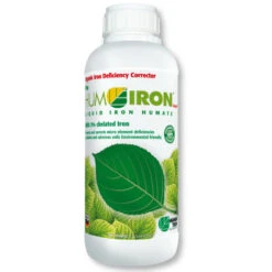 HuminTech HUMIRON Fe Liquid 1 L Engrais Ferreux Organique Liquide, Liquide Ferreux