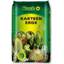 HACK Terrrau Pour Cactus 5 L Substrat Pour Cactus, Terreau Pour Succulentes Avec Sable De Quartz