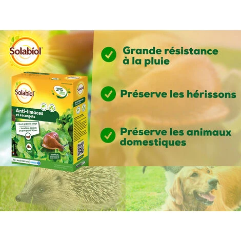 SOLABIOL SOLIMA2 Anti-limaces Et Escargots Etui 2Kg Granules D'origine Naturelle Résiste Sous La Pluie Protection Longue Durée Utilisable En Agriculture Biologique 4 SOLABIOL SOLIMA2 Anti-limaces Et Escargots Etui 2Kg Granules D'origine Naturelle Résiste Sous La Pluie Protection Longue Durée Utilisable En Agriculture Biologique – Image 2