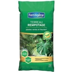FERTILIGENE - Terreau Rempotage Fertiligène Plantes Vertes 20L /nc