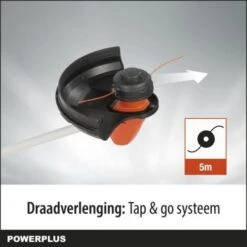 Powerplus Débroussailleuse 2-in-1 Sans Balais -Jardin Doux Soldes Magasin 47939669 3