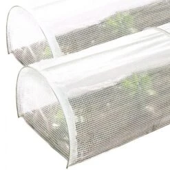 Lot De 2 Tunnels De Forçage Accordéon Toutes Saisons PRO 5M -Jardin Doux Soldes Magasin 48820792 4