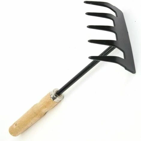 Rateau A Fleurs En Acier Jardin Tire Racine Grattoir Griffoir Herbe Binette Griffe Outil Râteau 3 Rateau A Fleurs En Acier Jardin Tire Racine Grattoir Griffoir Herbe Binette Griffe Outil Râteau