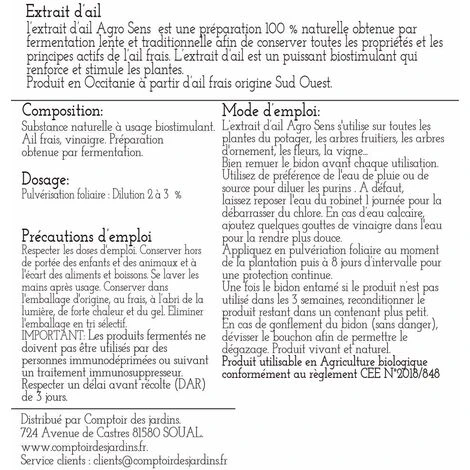 Extrait D'ail Concentré - 2 Litres 5 Extrait D'ail Concentré - 2 Litres – Image 3