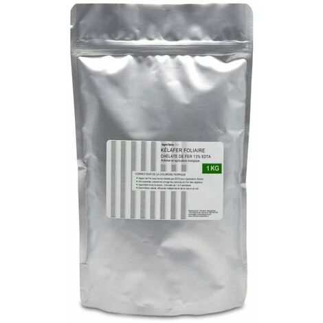 Kélafer Foliaire. Fer Chélaté 13 % Pour Application Foliaire - Sachet 1 Kg 3 Kélafer Foliaire. Fer Chélaté 13 % Pour Application Foliaire - Sachet 1 Kg