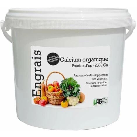 Poudre D'os, Engrais Naturel Phosphore Et Calcium. Seau 4 Kg 3 Poudre D'os, Engrais Naturel Phosphore Et Calcium. Seau 4 Kg