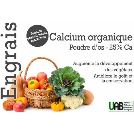 Poudre D'os, Engrais Naturel Phosphore Et Calcium. Seau 4 Kg 4 Poudre D'os, Engrais Naturel Phosphore Et Calcium. Seau 4 Kg – Image 2