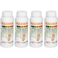 Jardin Doux Soldes Magasin 7 RADICAL Désherbant 4 X 1L Tous Jardins RADIKAL
