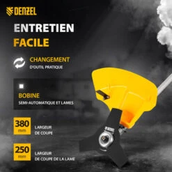 DENZEL - Débroussailleuse électrique - 1200 W -Jardin Doux Soldes Magasin 57355884 3
