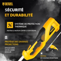 DENZEL - Débroussailleuse électrique - 1200 W -Jardin Doux Soldes Magasin 57355884 4