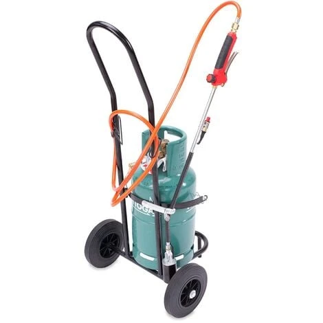 Desherbeur Thermique Tuyau 2m Bruleur 50 Mm Détendeur Propane Chariot à Roues Allumage Piezo Proweltek 3 Desherbeur Thermique Tuyau 2m Bruleur 50 Mm Détendeur Propane Chariot à Roues Allumage Piezo Proweltek