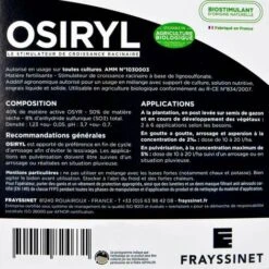 Osiryl 1 L. Stimulateur De Croissance Racinaire Professionnel UAB -Jardin Doux Soldes Magasin 577675 3