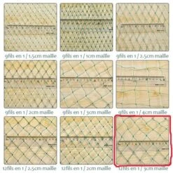 Filet à Volaille 20mX1.5m Filet De Protection Pour Poules Oies Dindons Etc - Vert -Jardin Doux Soldes Magasin 58078625 4