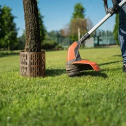 Lot De 3 Manchons De Protection Marron Pour Troncs D'arbre -Jardin Doux Soldes Magasin 58408359 3