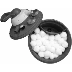 Déstockage Billes Filtrantes, Boules Filtrantes De Piscine 500G / 700G, Matériau Filtrant à Haute Perméabilité à L'eau Pour Pompes De Piscine, Sable Filtrant Pour Filtres à Sable De Piscine (500g) -Jardin Doux Soldes Magasin 59853299 5