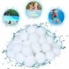 Déstockage Billes Filtrantes Pour Systèmes De Filtration à Sable Billes Filtrantes 700g, Remplacement De Sable Filtrant 25kg, Billes Filtrantes De Piscine Pour Accessoires De Piscine, Pompe De Pisci -Jardin Doux Soldes Magasin 59853327 1