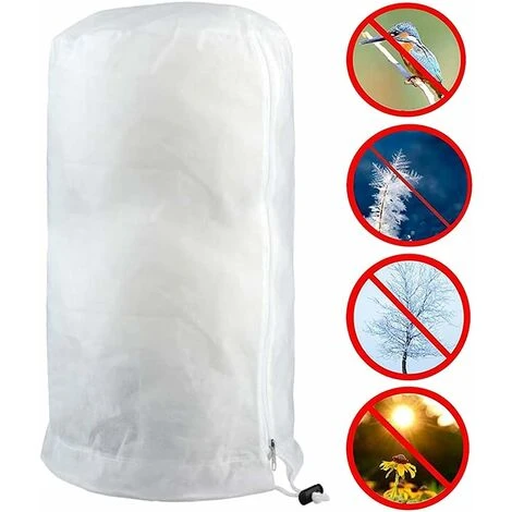 Déstockage Voile D'hivernage Plante, Voile Hivernage Olivier, Voile Dhivernage Arbre, Housse De Protection Tomate Citronnier, Housse Hivernage Pour Plantes Sac Vegetaux Jardin Tissu Non Tissé (120×18 5 Déstockage Voile D'hivernage Plante, Voile Hivernage Olivier, Voile Dhivernage Arbre, Housse De Protection Tomate Citronnier, Housse Hivernage Pour Plantes Sac Vegetaux Jardin Tissu Non Tissé (120×18 – Image 3