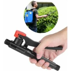 GP Poignée De Pulvérisateur à Dos Commutateur De Pulvérisation Verrouillable Automatique Tuyau De Jardin Pistolet Accessoires Jardin Désherbage Lutte Contre Les Nuisibles Agriculture Arrosage Arrosage -Jardin Doux Soldes Magasin 69014020 4