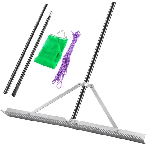 VEVOR Rateau Désherbeur Pliable étang Lac Mauvaises Herbes Aluminium 260x90 Cm 3 VEVOR Rateau Désherbeur Pliable étang Lac Mauvaises Herbes Aluminium 260x90 Cm