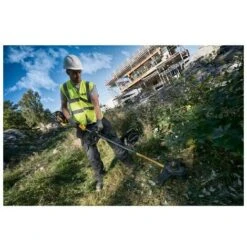 DeWalt - Coupe-bordures/Débrousailleuse XR FLEXVOLT 54V 3Ah Li-Ion Brushless 38cm - DCM571X1 -Jardin Doux Soldes Magasin 7212506 3