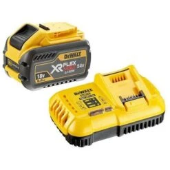 DeWalt - Coupe-bordures/Débrousailleuse XR FLEXVOLT 54V 3Ah Li-Ion Brushless 38cm - DCM571X1 -Jardin Doux Soldes Magasin 7212506 4