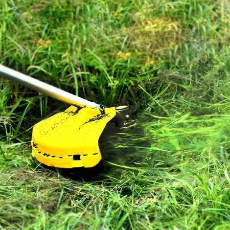 Débroussailleuse Thermique - 2-en-1 Fil Et Lame - 5200 W - Essence - 52 Cm³ - Jaune - MaxxGarden 6 Débroussailleuse Thermique - 2-en-1 Fil Et Lame - 5200 W - Essence - 52 Cm³ - Jaune - MaxxGarden – Image 4