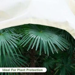 Bâche De Protection Des Plantes, Couverture D'hiver Végétale épaissie Réglable, Voile D'hiver Contre Le Gel, Pour Palmiers Et Oliviers, 180x120cm Beige -Jardin Doux Soldes Magasin 78026037 5