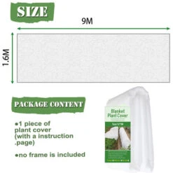Housse De Protection Végétale Non Tissée 1.69M (épaisseur Moyenne) -Jardin Doux Soldes Magasin 78044306 3
