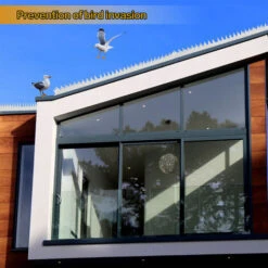 Pointes De Défense Des Oiseaux, Outil Répulsif Pour Petits Oiseaux, Pigeons, écureuil, Raton Laveur, Chats, Corbeau, Toit De Balcon,12pcs,Australie -Jardin Doux Soldes Magasin 78767377 5