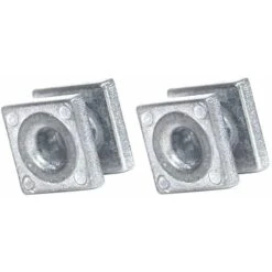 2x Passe Fil Tête Débroussailleuse œillet 13 X 13 Mm Générique Jardin Parc Entretien Réparation, Modèle Carré