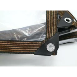 Bache Transparente Exterieur, Bache De Protection Exterieur Imperméable, Bâche Transparente Avec Oeillets, Bache Plastique Transparente Epaisse Pour Serre Meubles De Jardin Tente, 2mx2m-longziming -Jardin Doux Soldes Magasin 82984198 3