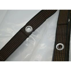 Bache Transparente Exterieur, Bache De Protection Exterieur Imperméable, Bâche Transparente Avec Oeillets, Bache Plastique Transparente Epaisse Pour Serre Meubles De Jardin Tente, 2mx2m-longziming -Jardin Doux Soldes Magasin 82984198 5