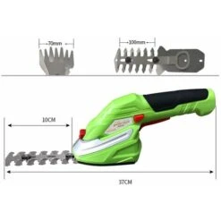 Tondeuse à Gazon électrique Rechargeable, Cisailles De Désherbage Multifonctionnelles, Petit Sécateur De Machine De Jardinage Domestique, Sécateur D'arbres Fruitiers -Jardin Doux Soldes Magasin 83701519 3